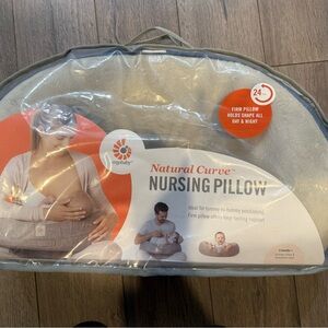 Ergobaby Natural Curve Nursing Pillow - Light Gray